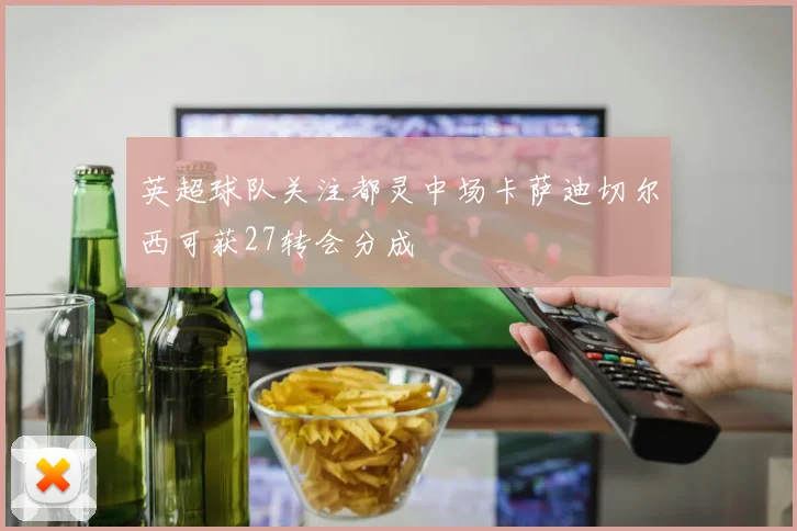 英超球队关注都灵中场卡萨迪切尔西可获27转会分成